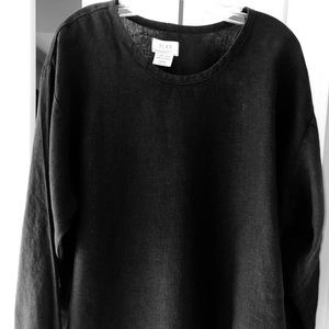 Flax linen top